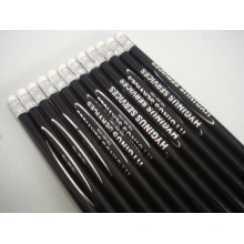 Не токсичен круглые деревянные длинные карандаши с ластиком ТС-Р003